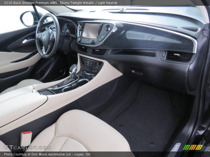 Ebony Twilight Metallic / Light Neutral 2016 Buick Envision Premium AWD