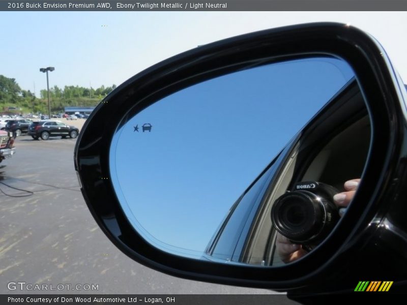 Ebony Twilight Metallic / Light Neutral 2016 Buick Envision Premium AWD