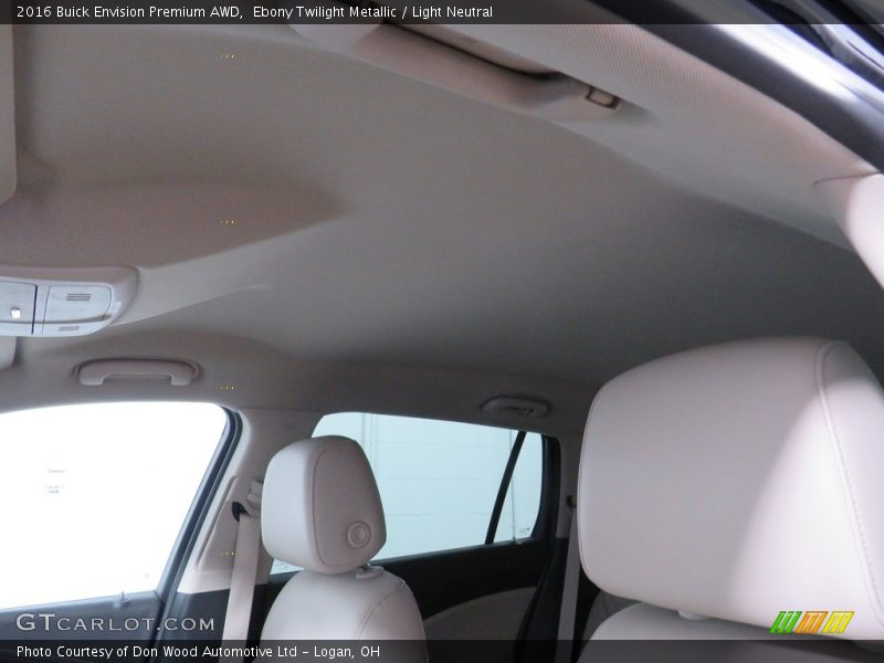 Ebony Twilight Metallic / Light Neutral 2016 Buick Envision Premium AWD