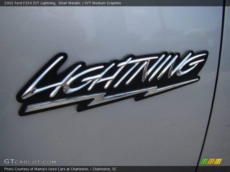 Silver Metallic / SVT Medium Graphite 2002 Ford F150 SVT Lightning