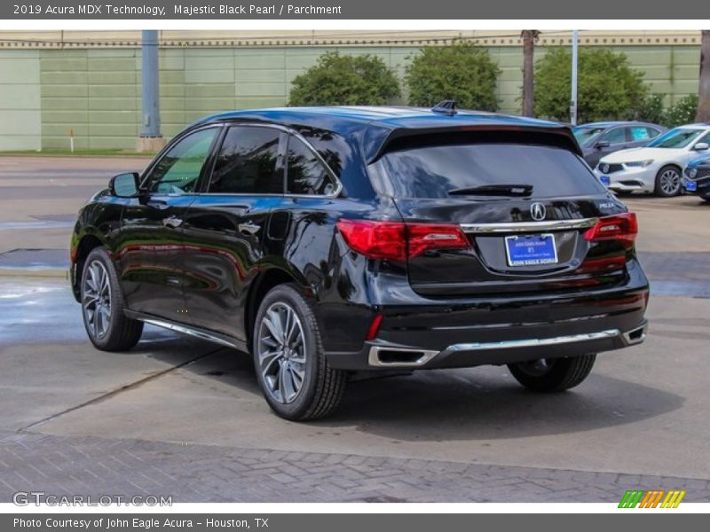 Majestic Black Pearl / Parchment 2019 Acura MDX Technology