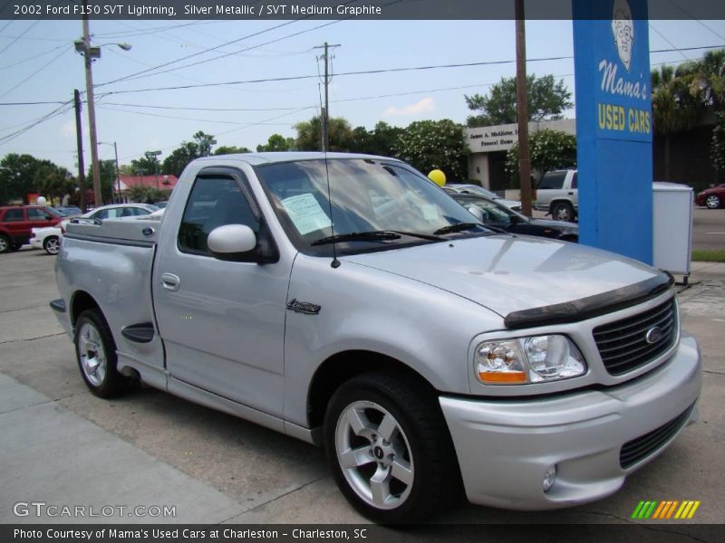 Silver Metallic / SVT Medium Graphite 2002 Ford F150 SVT Lightning