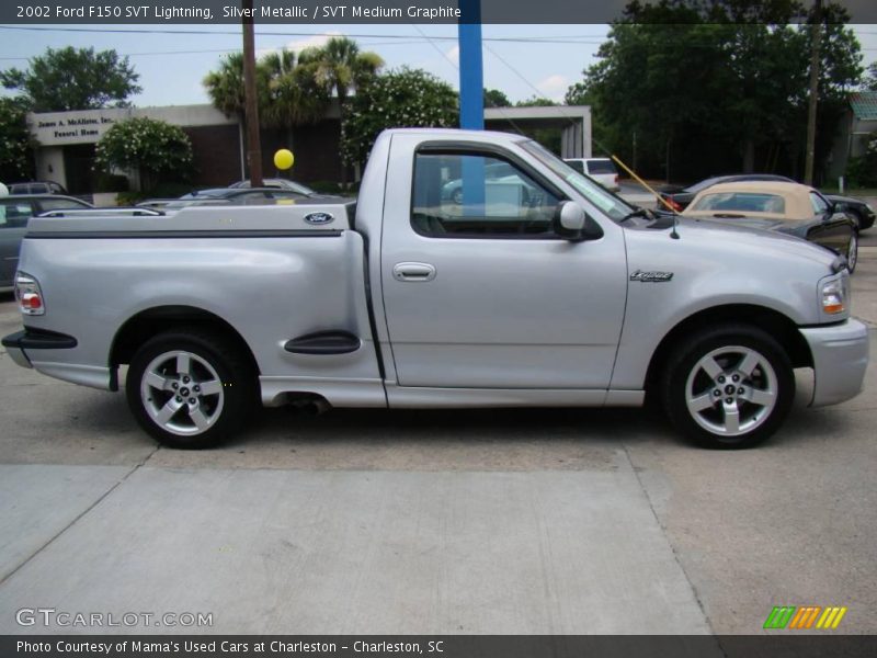 Silver Metallic / SVT Medium Graphite 2002 Ford F150 SVT Lightning