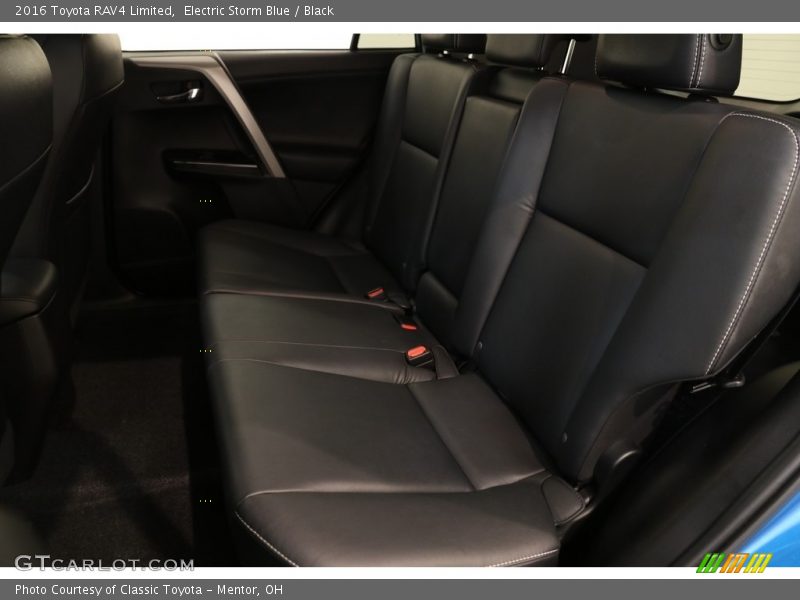 Electric Storm Blue / Black 2016 Toyota RAV4 Limited