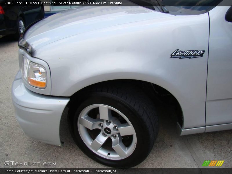 Silver Metallic / SVT Medium Graphite 2002 Ford F150 SVT Lightning