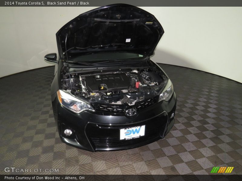 Black Sand Pearl / Black 2014 Toyota Corolla S