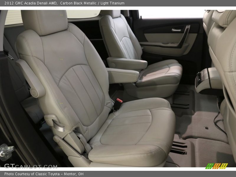Carbon Black Metallic / Light Titanium 2012 GMC Acadia Denali AWD