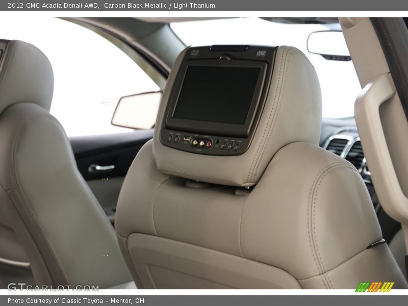Carbon Black Metallic / Light Titanium 2012 GMC Acadia Denali AWD