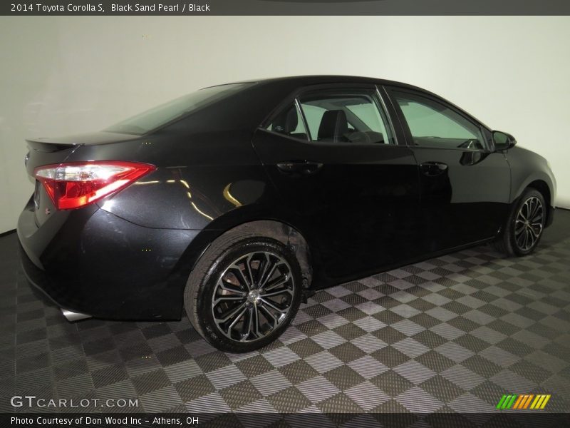 Black Sand Pearl / Black 2014 Toyota Corolla S