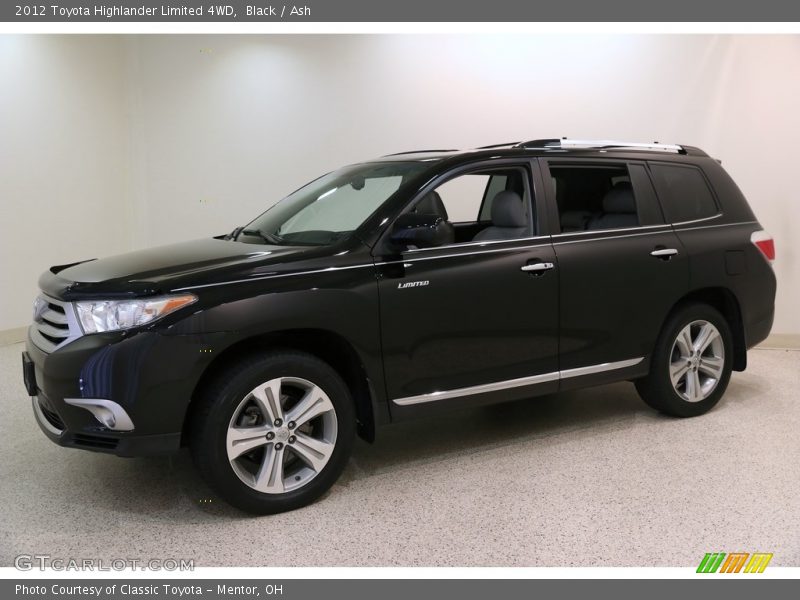 Black / Ash 2012 Toyota Highlander Limited 4WD