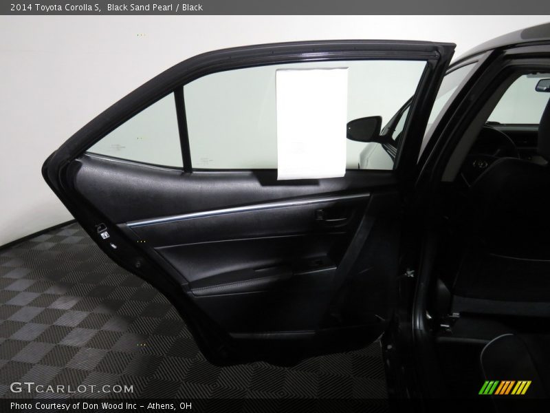 Black Sand Pearl / Black 2014 Toyota Corolla S