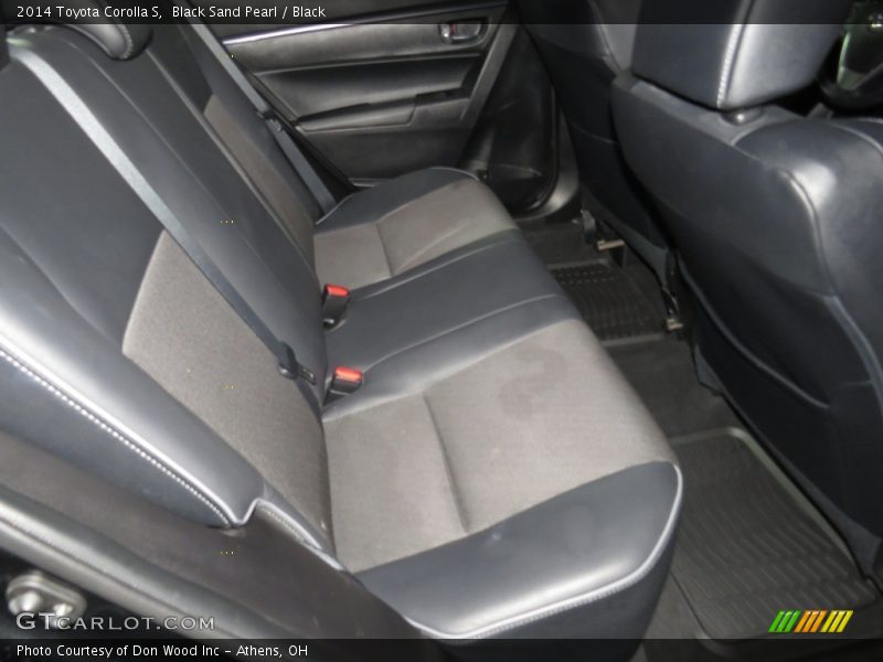 Black Sand Pearl / Black 2014 Toyota Corolla S