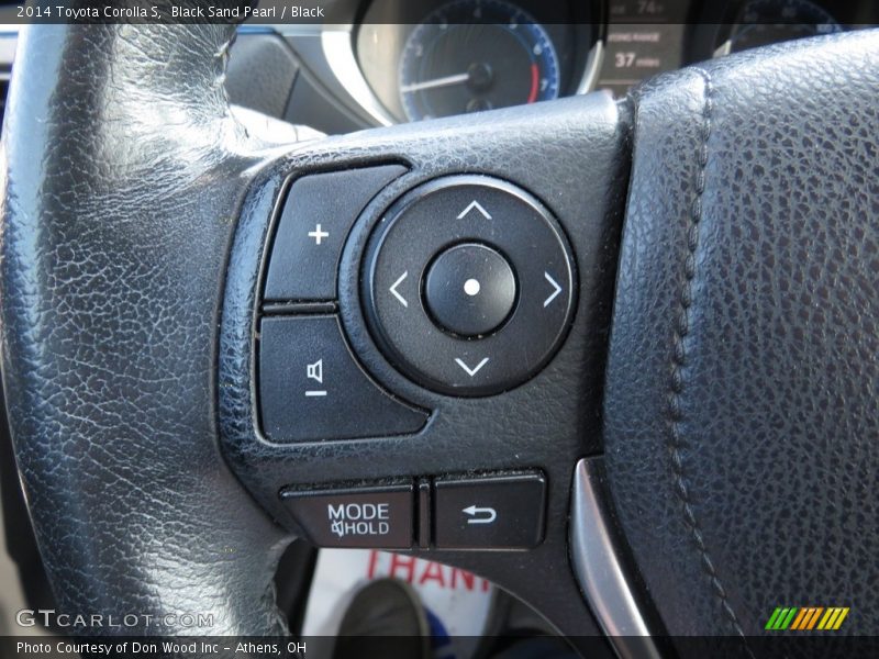 Black Sand Pearl / Black 2014 Toyota Corolla S