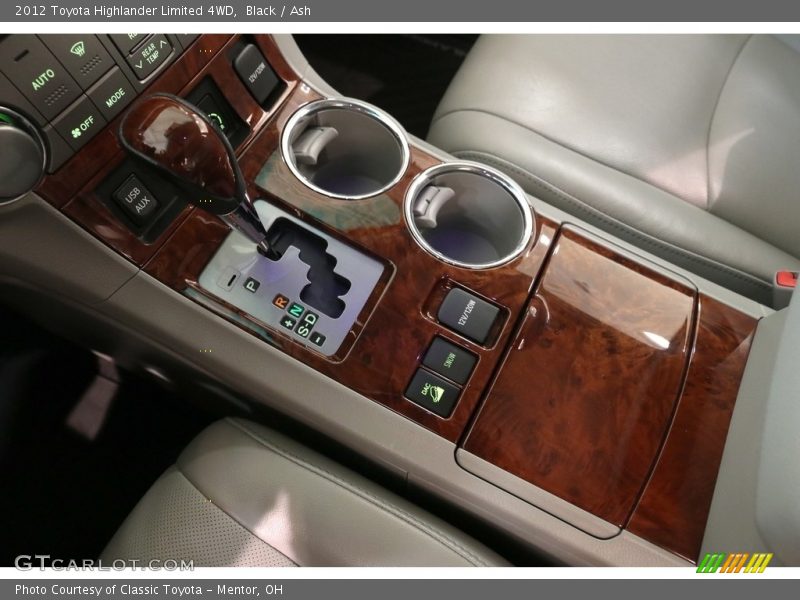Black / Ash 2012 Toyota Highlander Limited 4WD