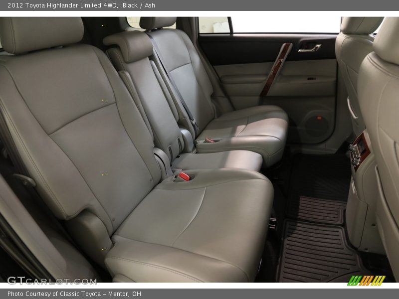 Black / Ash 2012 Toyota Highlander Limited 4WD