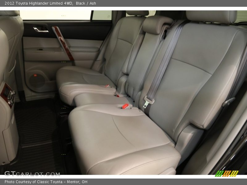 Black / Ash 2012 Toyota Highlander Limited 4WD