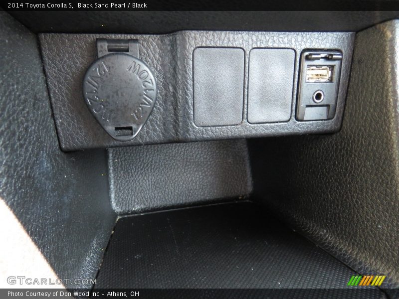 Black Sand Pearl / Black 2014 Toyota Corolla S