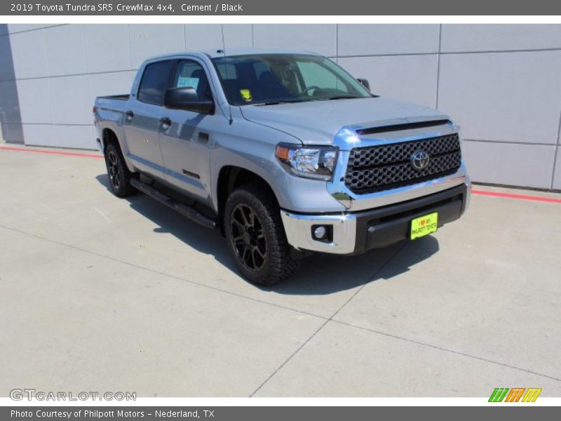 Cement / Black 2019 Toyota Tundra SR5 CrewMax 4x4