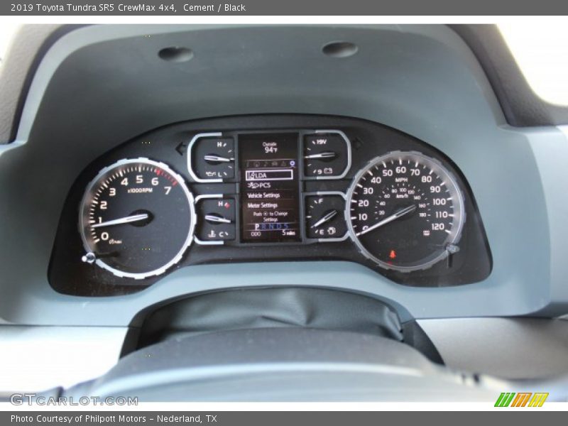 Cement / Black 2019 Toyota Tundra SR5 CrewMax 4x4