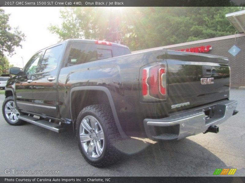 Onyx Black / Jet Black 2017 GMC Sierra 1500 SLT Crew Cab 4WD