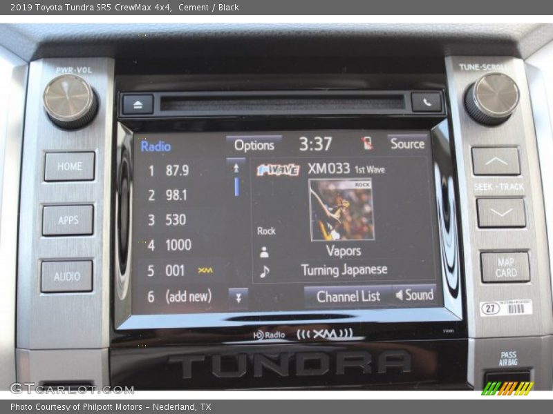 Cement / Black 2019 Toyota Tundra SR5 CrewMax 4x4