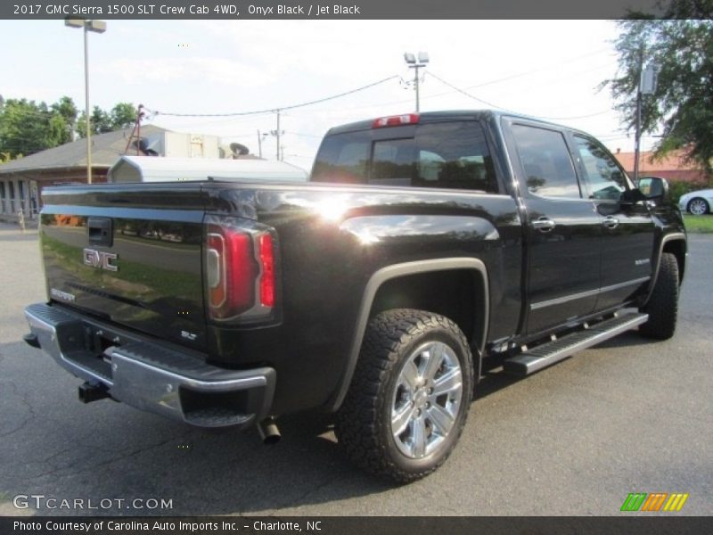 Onyx Black / Jet Black 2017 GMC Sierra 1500 SLT Crew Cab 4WD