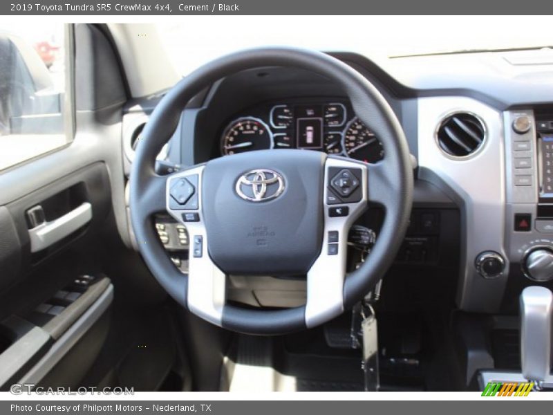 Cement / Black 2019 Toyota Tundra SR5 CrewMax 4x4