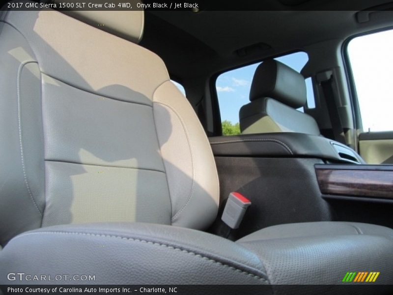 Onyx Black / Jet Black 2017 GMC Sierra 1500 SLT Crew Cab 4WD