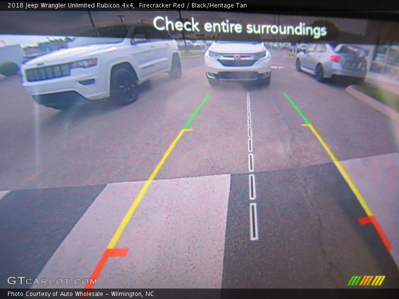 Firecracker Red / Black/Heritage Tan 2018 Jeep Wrangler Unlimited Rubicon 4x4