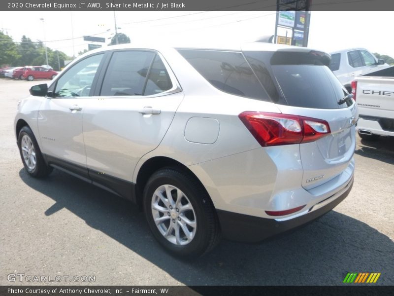 Silver Ice Metallic / Jet Black 2020 Chevrolet Equinox LT AWD