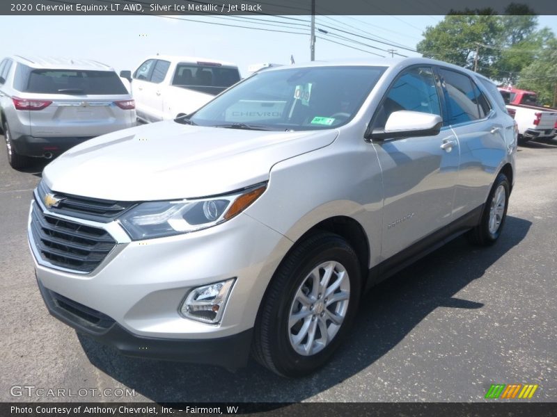 Silver Ice Metallic / Jet Black 2020 Chevrolet Equinox LT AWD