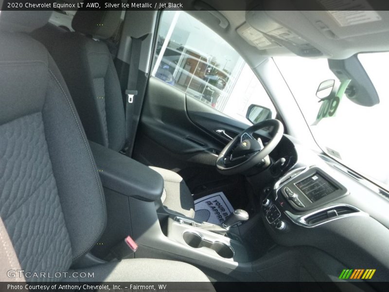 Silver Ice Metallic / Jet Black 2020 Chevrolet Equinox LT AWD