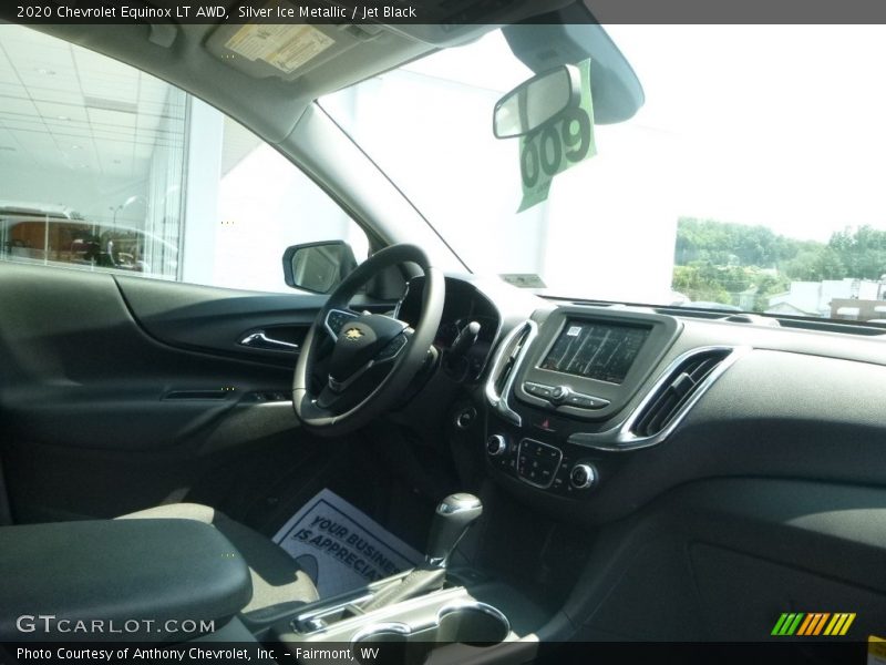 Silver Ice Metallic / Jet Black 2020 Chevrolet Equinox LT AWD
