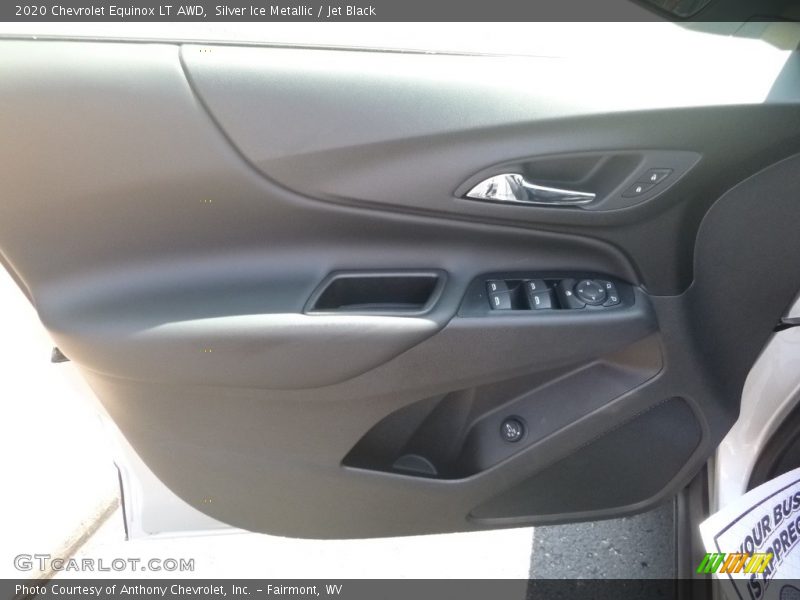 Silver Ice Metallic / Jet Black 2020 Chevrolet Equinox LT AWD