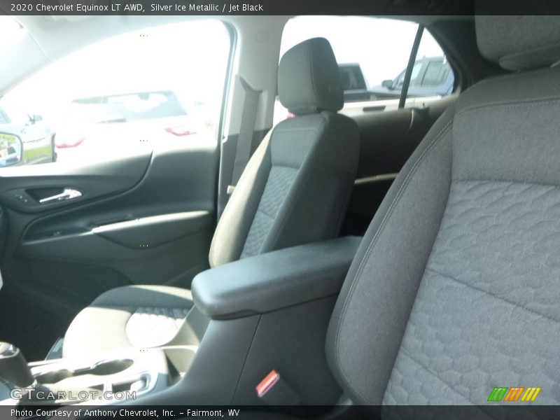 Silver Ice Metallic / Jet Black 2020 Chevrolet Equinox LT AWD