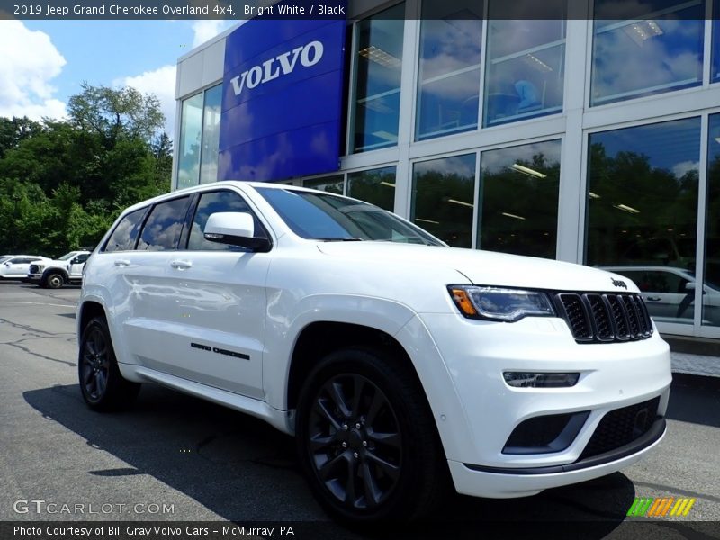 Bright White / Black 2019 Jeep Grand Cherokee Overland 4x4