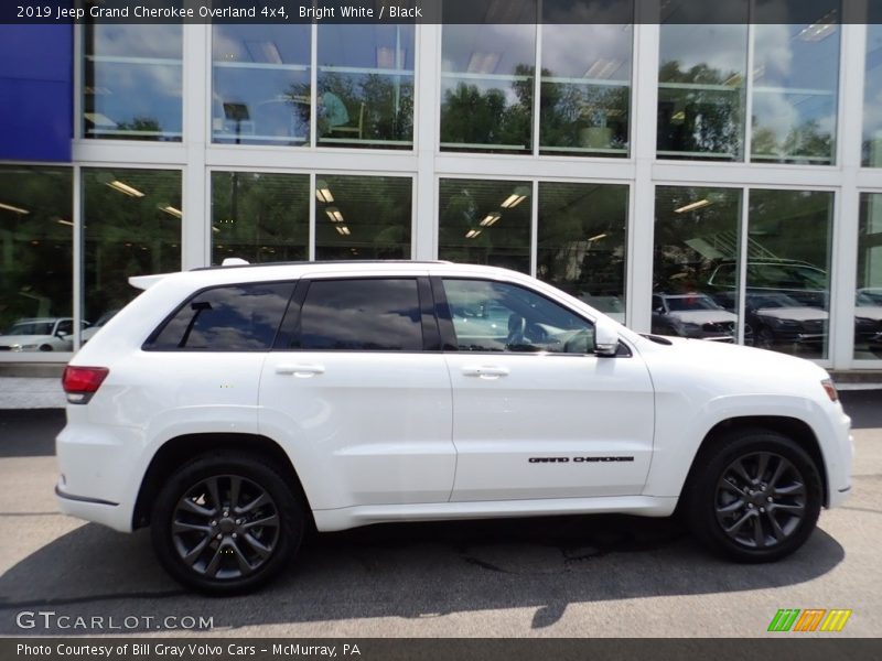 Bright White / Black 2019 Jeep Grand Cherokee Overland 4x4