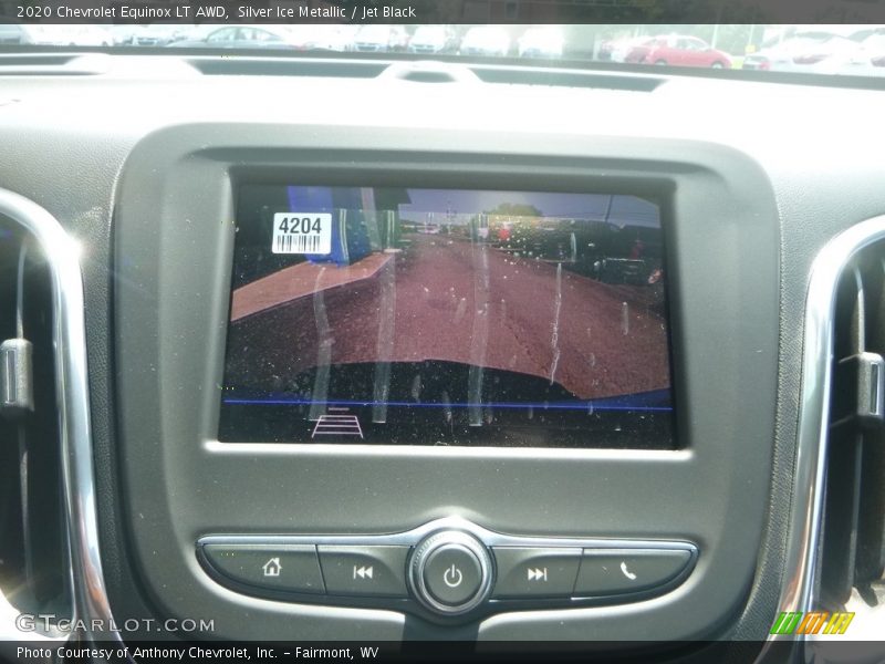 Silver Ice Metallic / Jet Black 2020 Chevrolet Equinox LT AWD