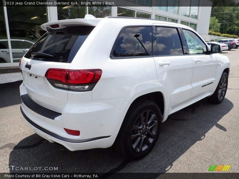 Bright White / Black 2019 Jeep Grand Cherokee Overland 4x4