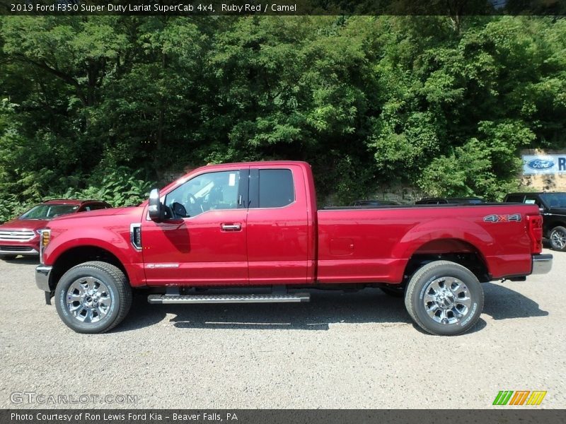  2019 F350 Super Duty Lariat SuperCab 4x4 Ruby Red