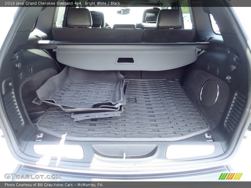 Bright White / Black 2019 Jeep Grand Cherokee Overland 4x4