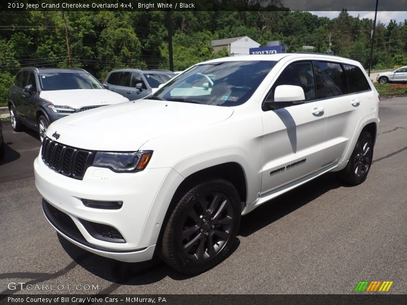 Bright White / Black 2019 Jeep Grand Cherokee Overland 4x4