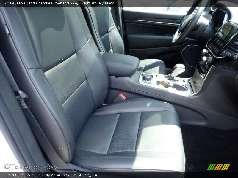 Bright White / Black 2019 Jeep Grand Cherokee Overland 4x4