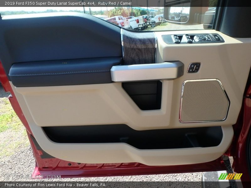 Door Panel of 2019 F350 Super Duty Lariat SuperCab 4x4