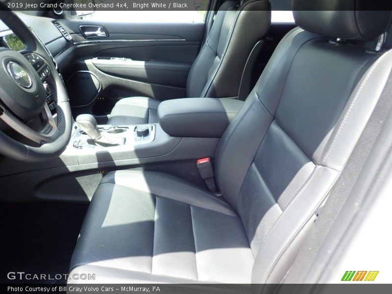 Bright White / Black 2019 Jeep Grand Cherokee Overland 4x4