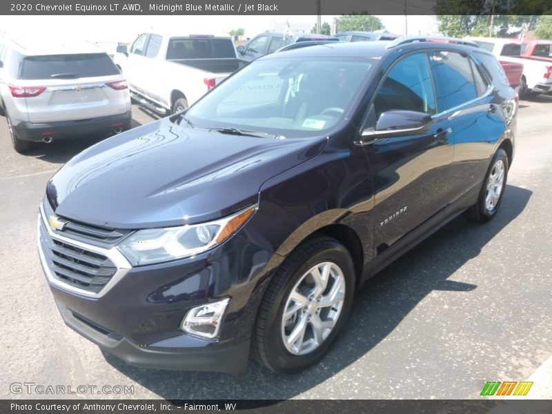 Midnight Blue Metallic / Jet Black 2020 Chevrolet Equinox LT AWD
