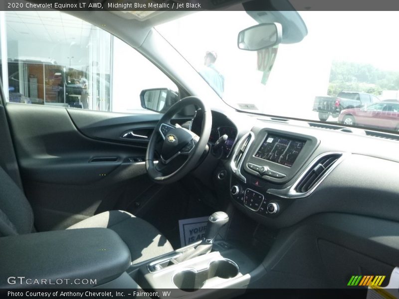 Midnight Blue Metallic / Jet Black 2020 Chevrolet Equinox LT AWD