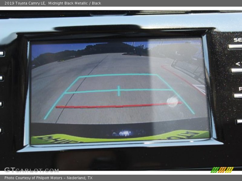 Midnight Black Metallic / Black 2019 Toyota Camry LE