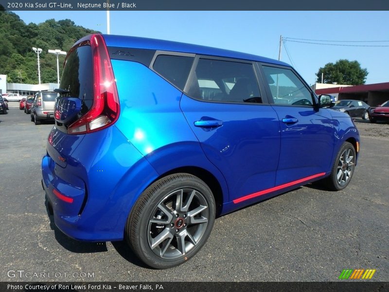 Neptune Blue / Black 2020 Kia Soul GT-Line