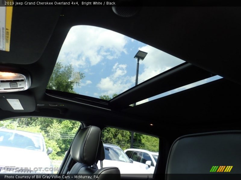 Bright White / Black 2019 Jeep Grand Cherokee Overland 4x4